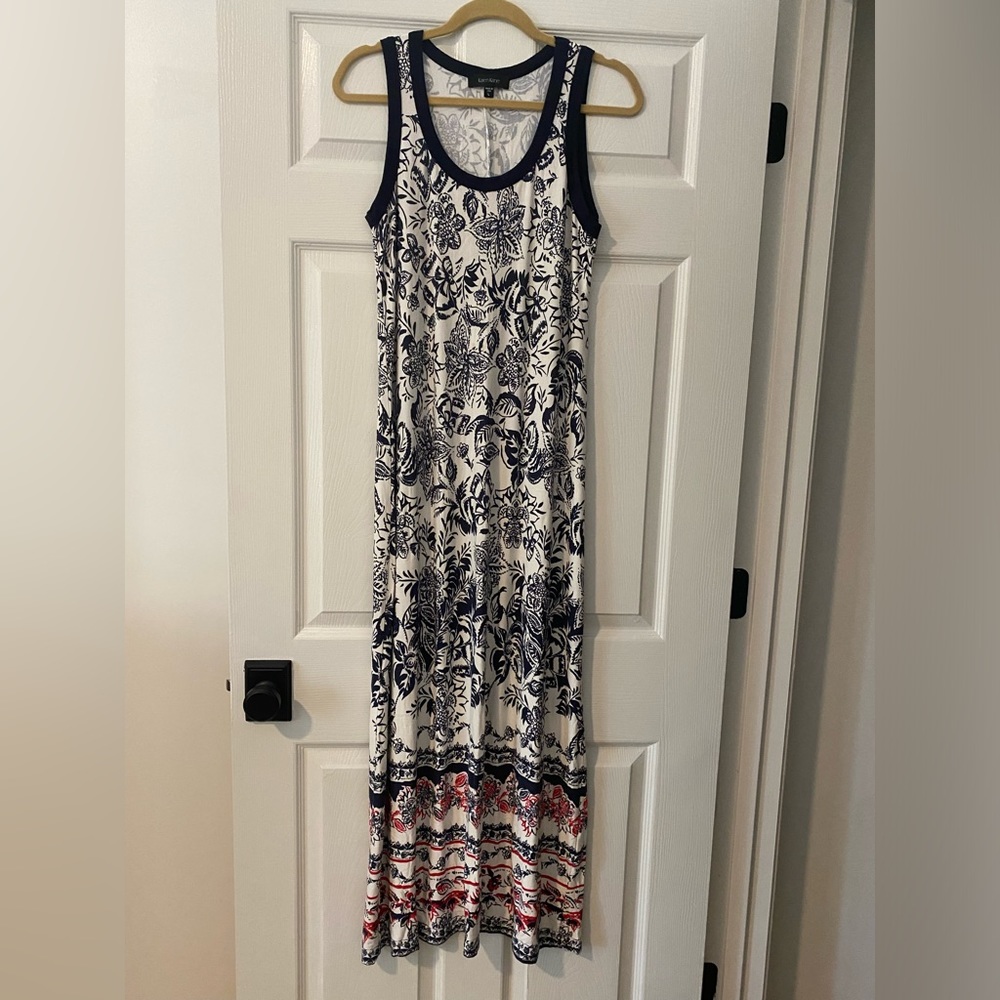 Red, White, & Blue Maxi Dress